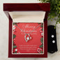 NOW 57% OFF! - Forever Love Necklace And Earring Set "To My Loving Wife"- Christmas Message Card