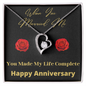 Two Hearts - Forever Love Necklace