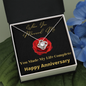 One Heart - Love Knot Necklace