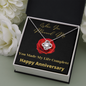 One Heart - Love Knot Necklace
