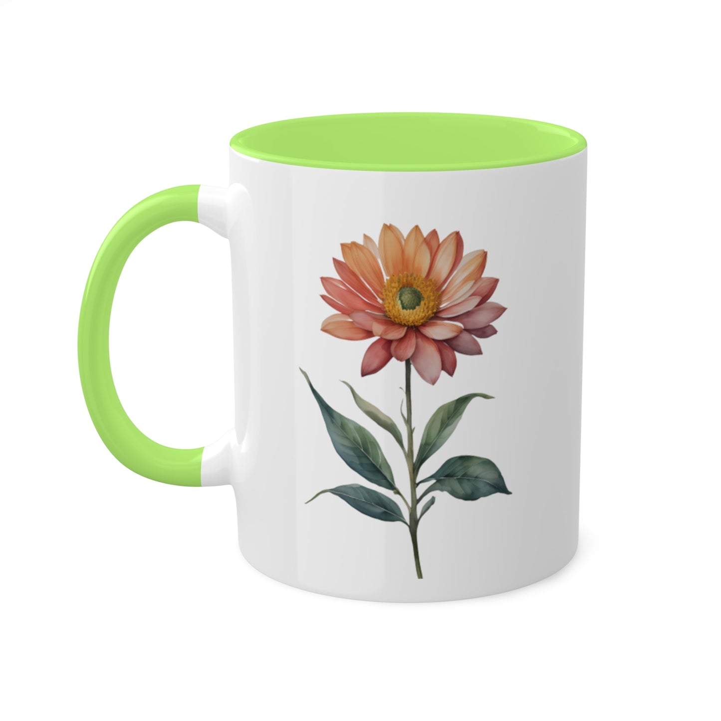 Boho Flower Mug, 11oz