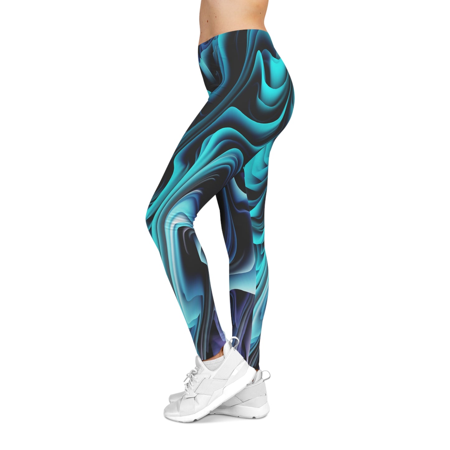 Buy One Get One FREE - Casual Leggings With An Amber design