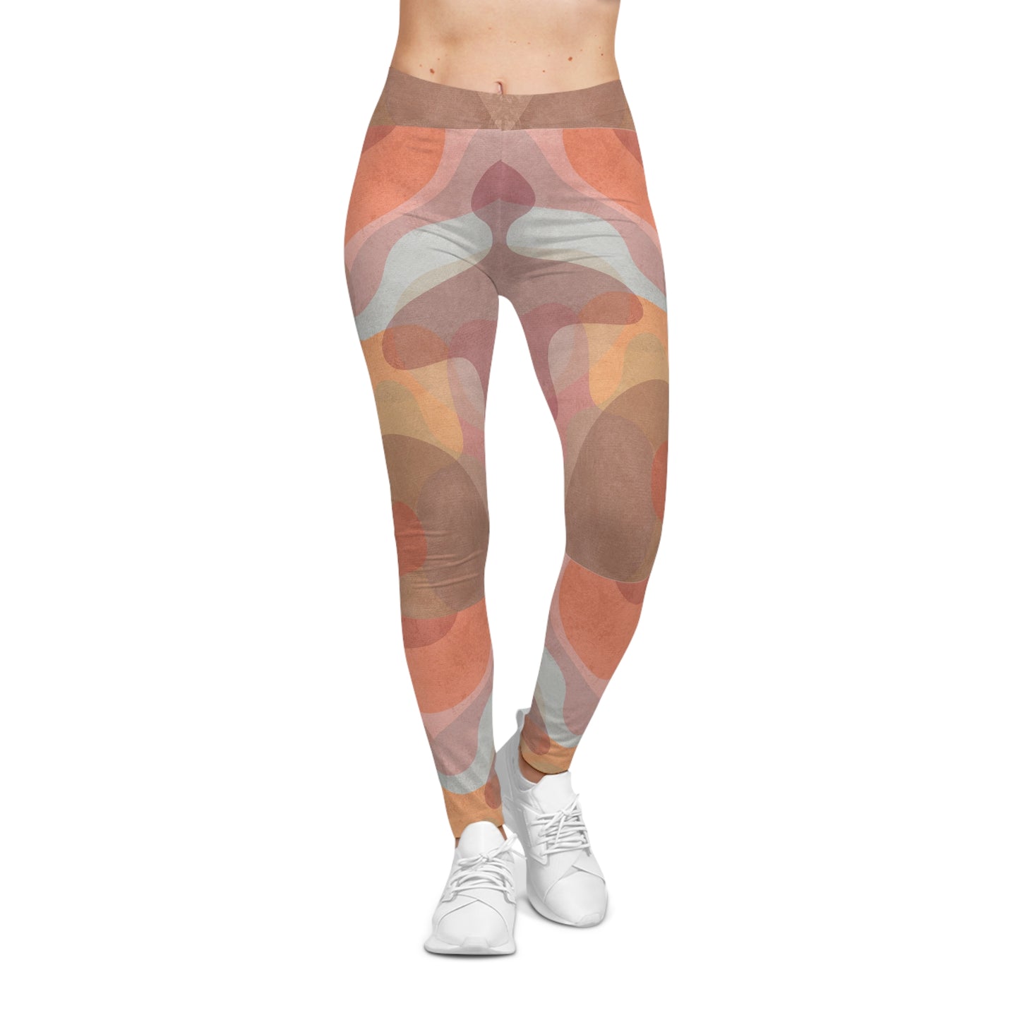 Buy One Get One FREE - Casual Leggings With A paint Palette design