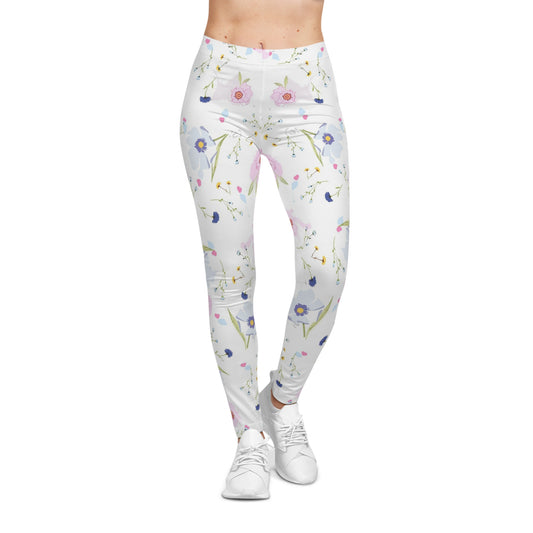 Buy One Get One FREE - Casual Leggings Floral Design