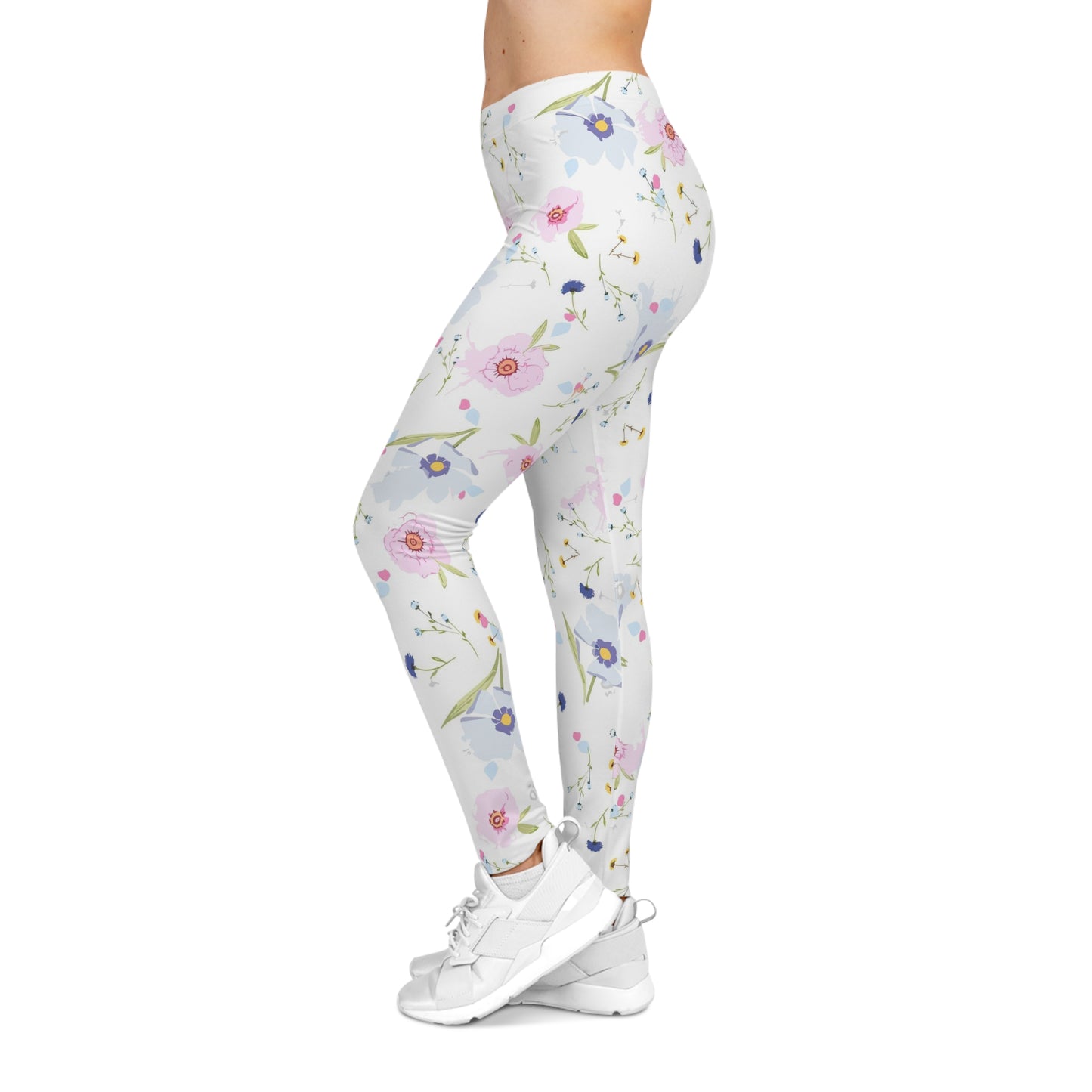 Buy One Get One FREE - Casual Leggings Floral Design