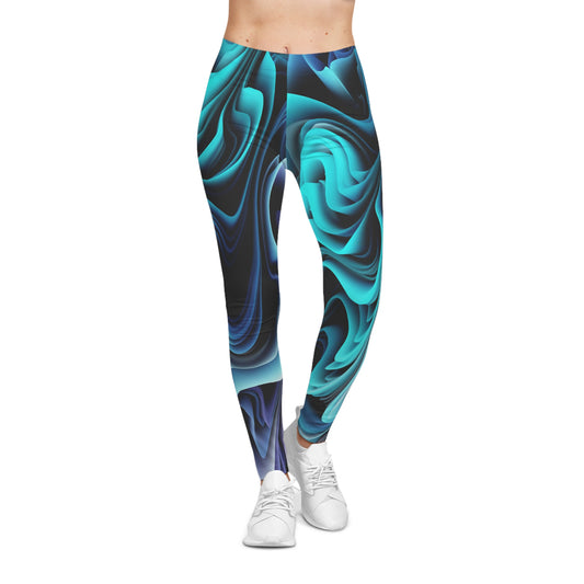 Buy One Get One FREE - Casual Leggings With An Amber design