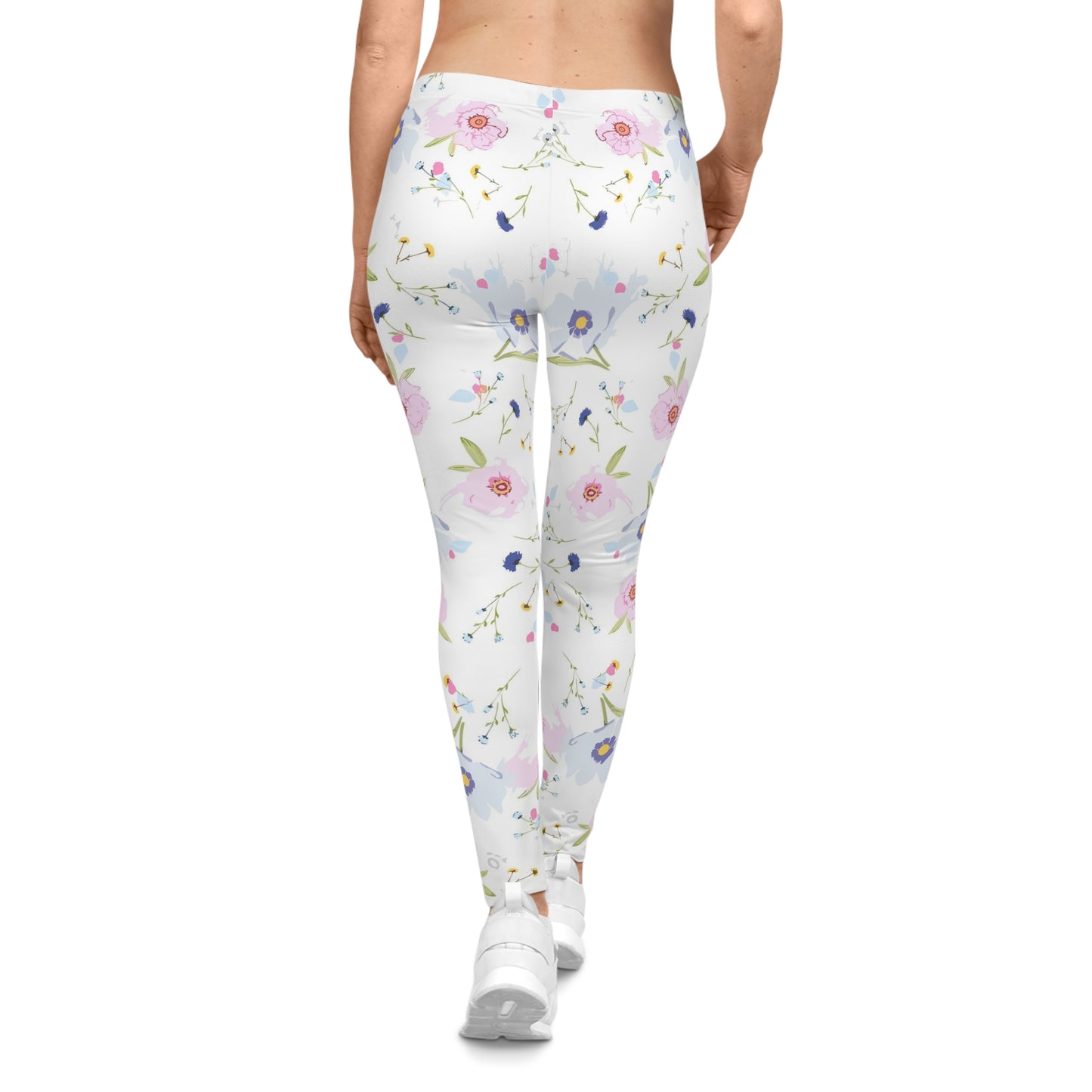 Buy One Get One FREE - Casual Leggings Floral Design