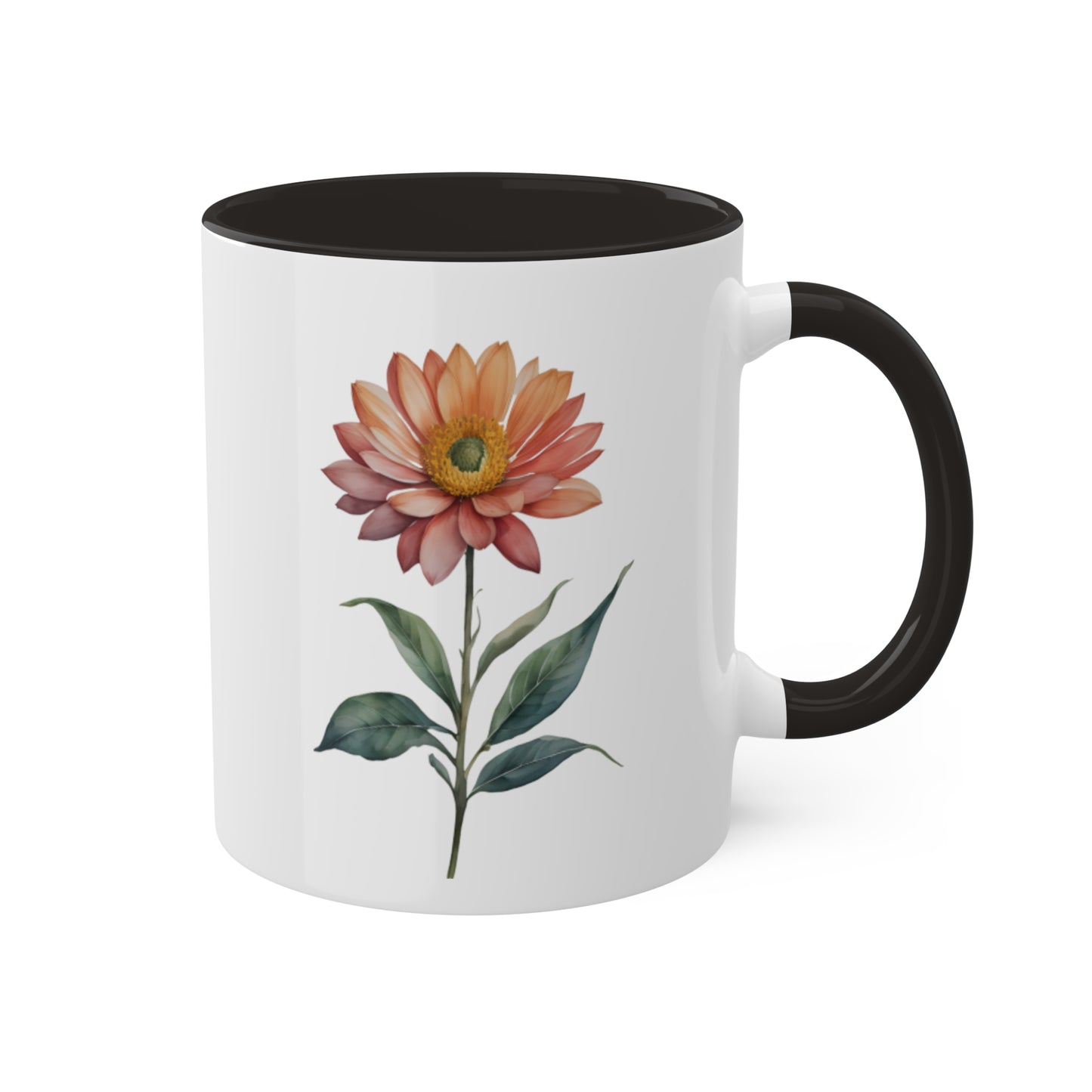 Boho Flower Mug, 11oz