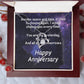 Across Space And Time - Forever Love Necklace