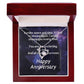 Across Space And Time - Forever Love Necklace