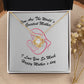 You Are The Greatest - Love Knot Necklace