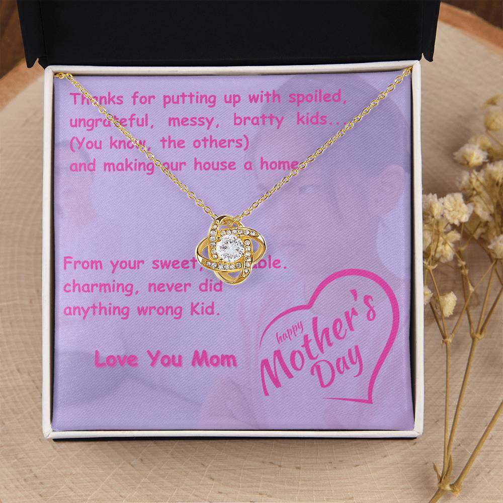 From Your Sweet - Love Knot Necklace