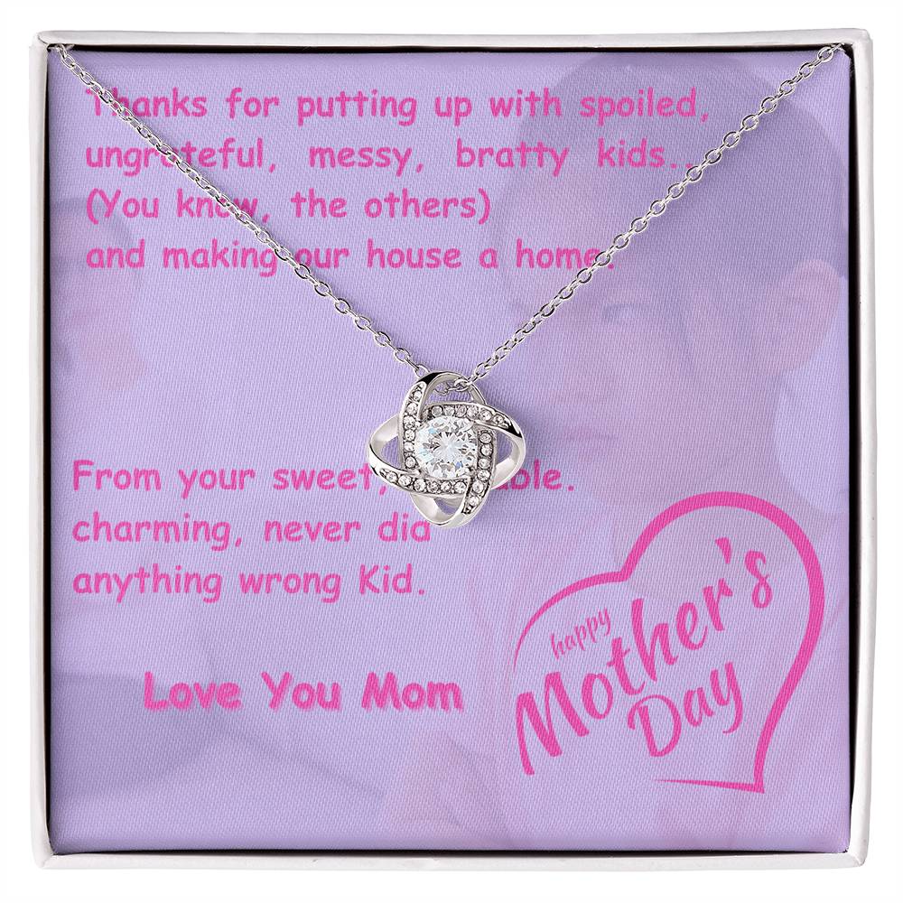 From Your Sweet - Love Knot Necklace