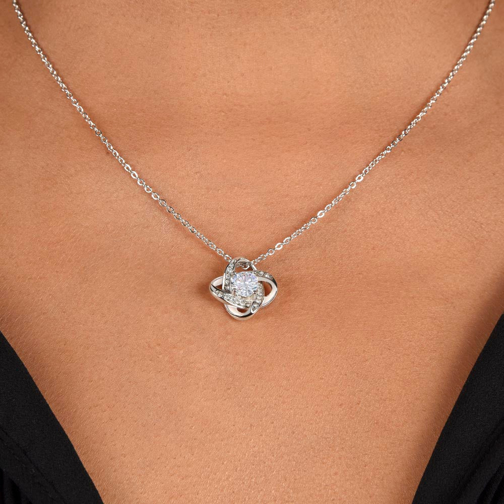 You Are The Greatest - Love Knot Necklace