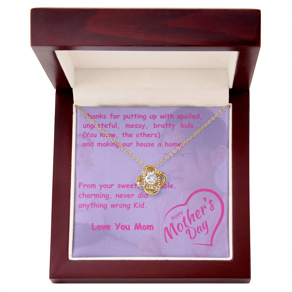 From Your Sweet - Love Knot Necklace