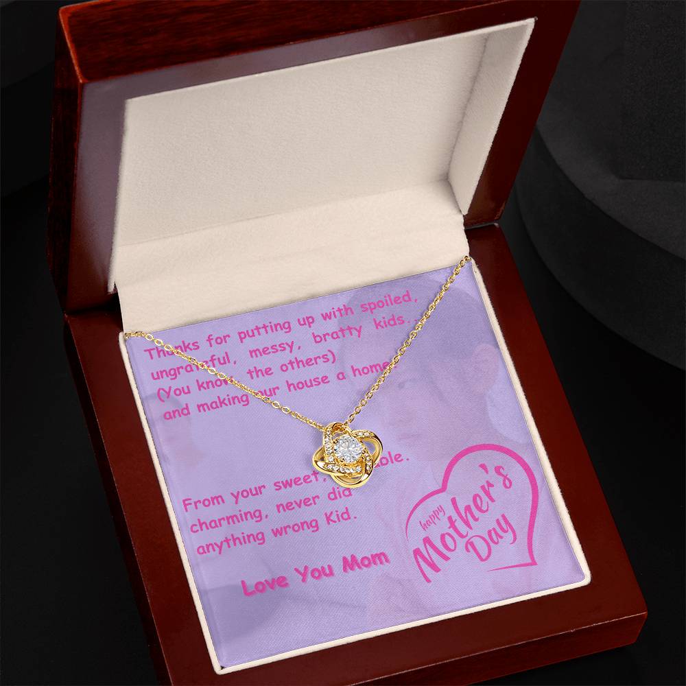 From Your Sweet - Love Knot Necklace