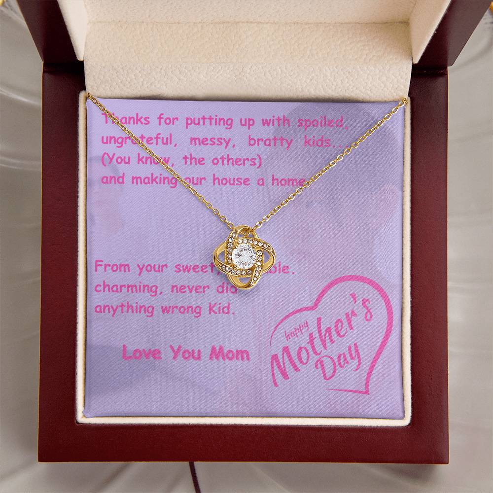 From Your Sweet - Love Knot Necklace