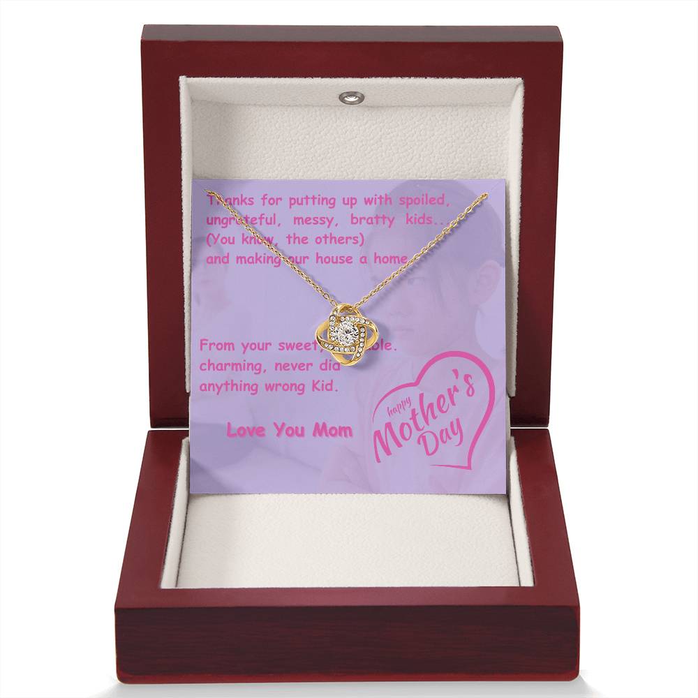 From Your Sweet - Love Knot Necklace