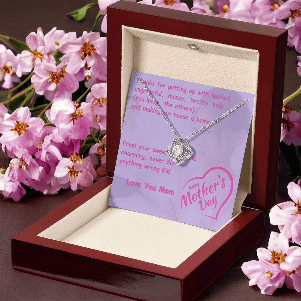 From Your Sweet - Love Knot Necklace