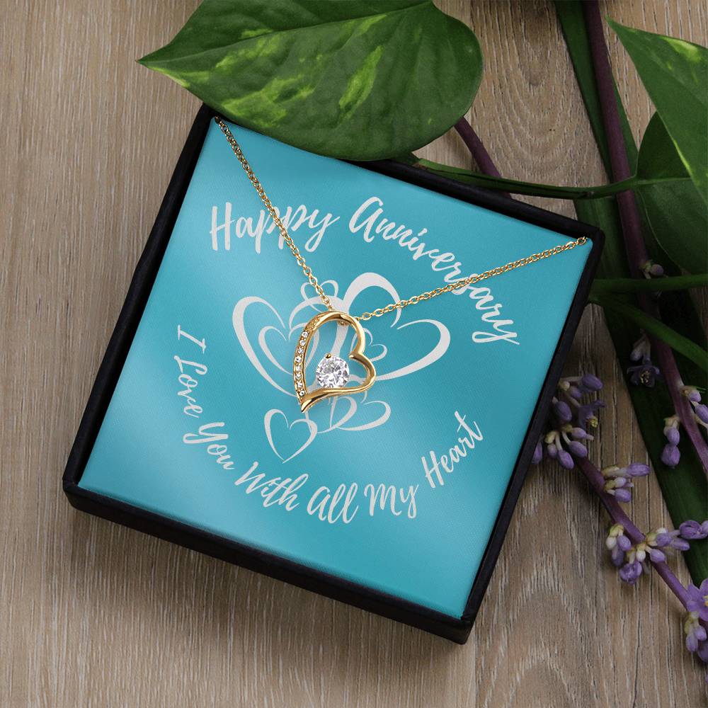 With All My Heart - Forever Love Necklace