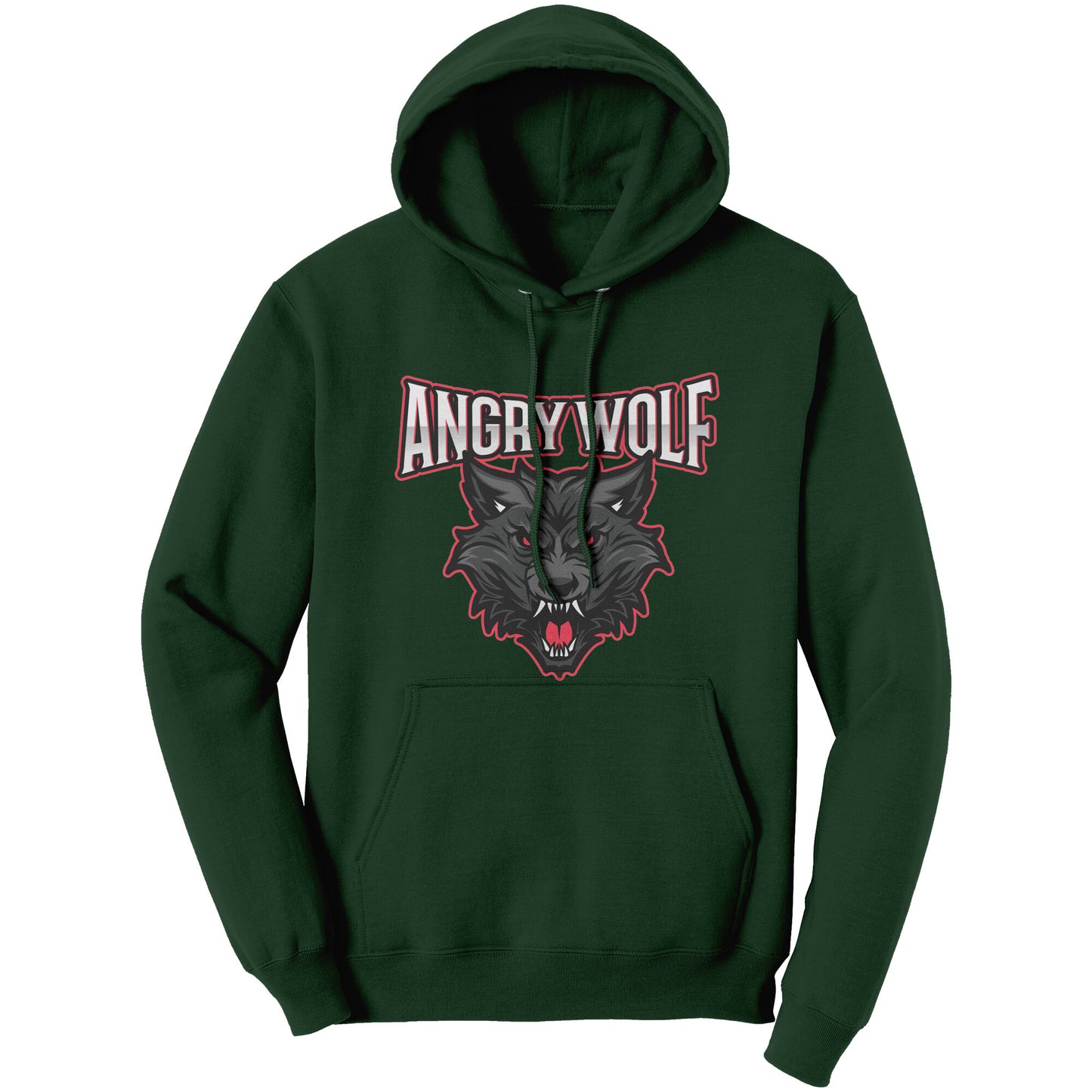 Angry Wolf (Hoodie)