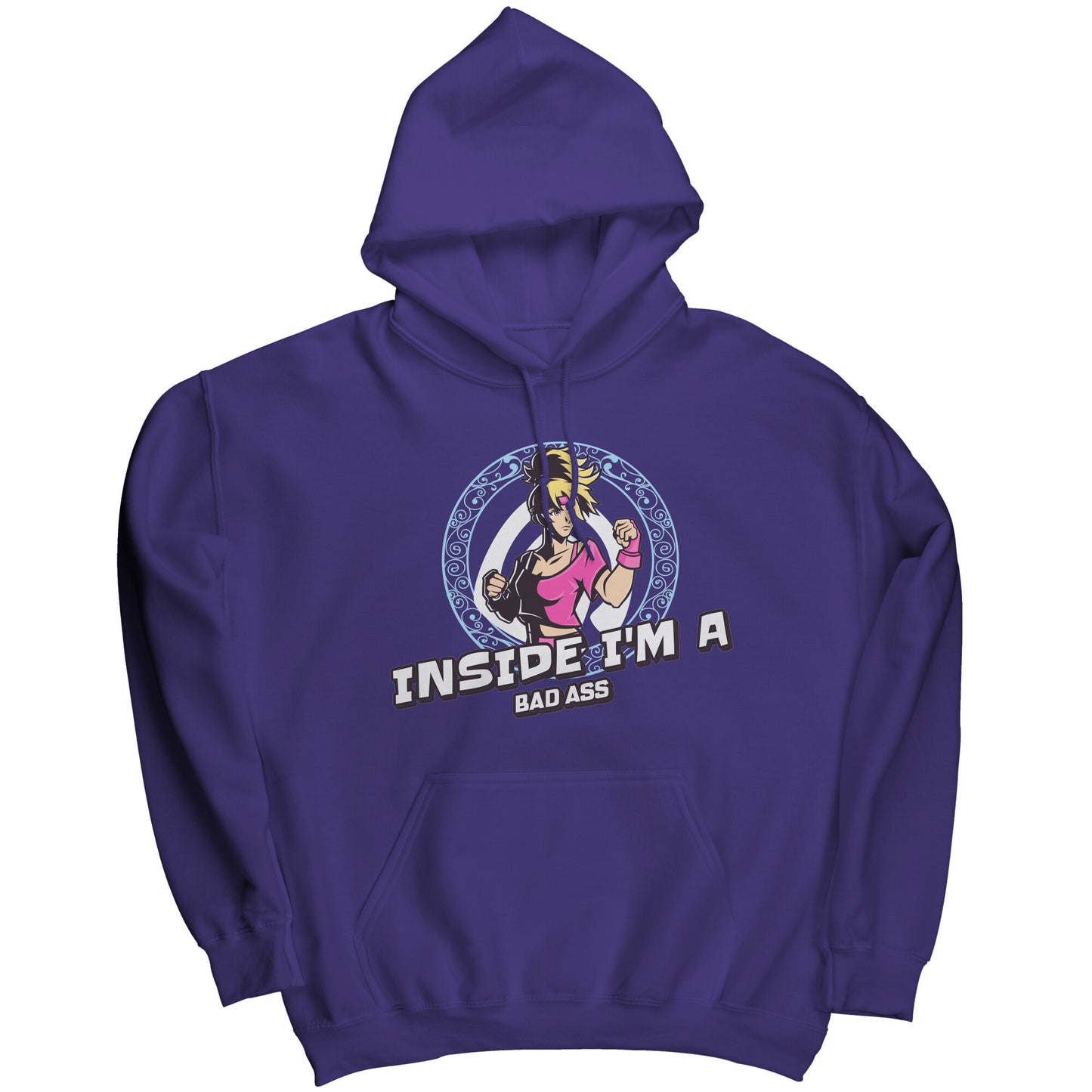 Inside I'm A Bad Ass (Hoodie)