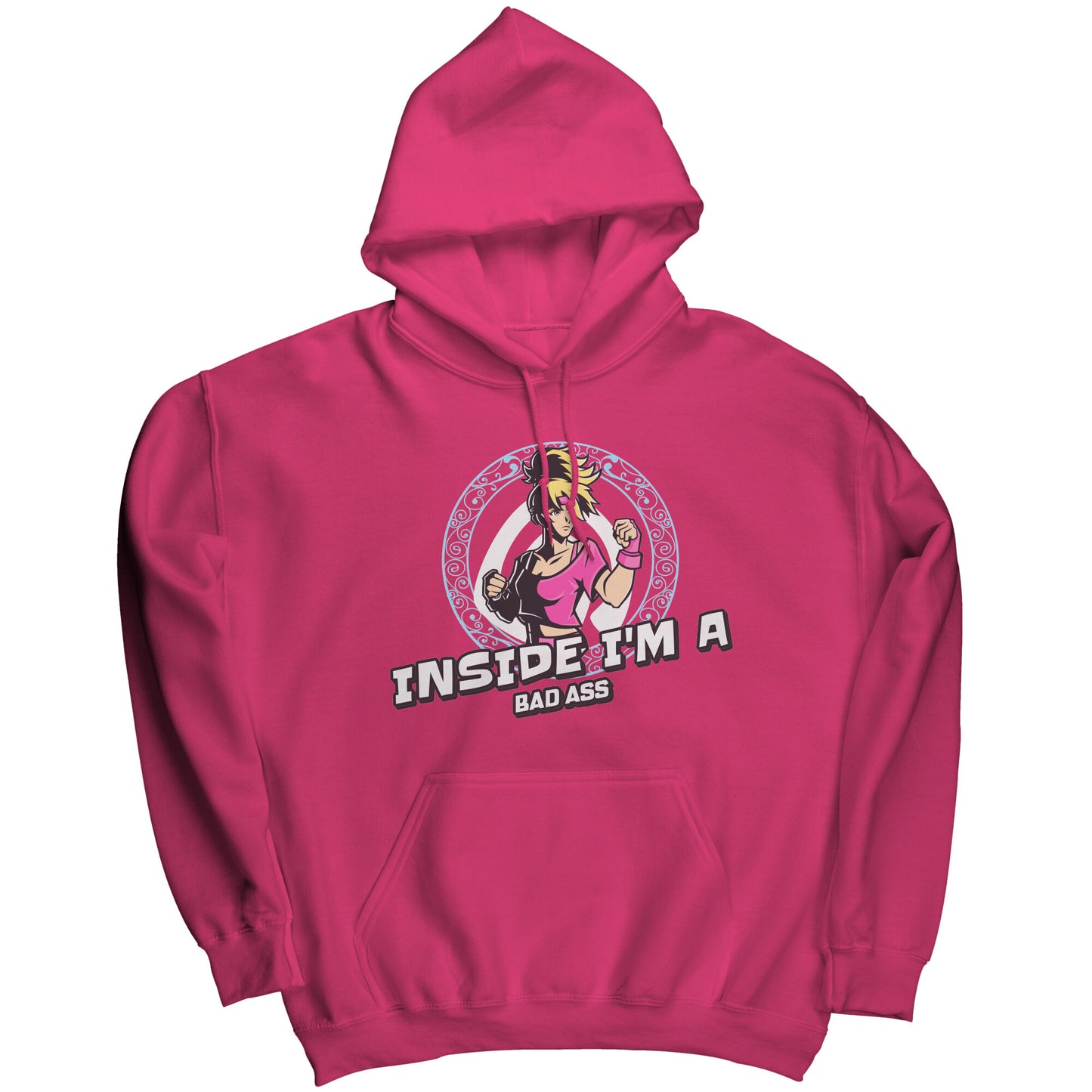 Inside I'm A Bad Ass (Hoodie)