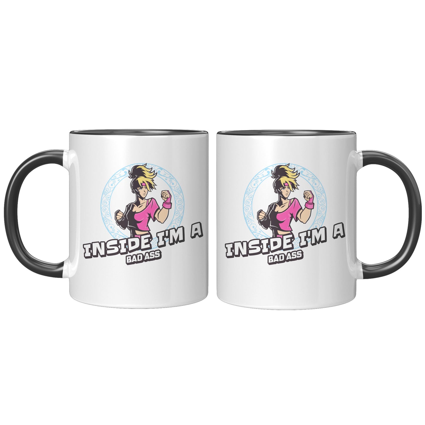 Inside I'm A Bad Ass (Mug)