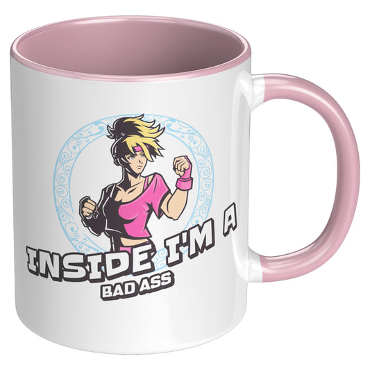 Inside I'm A Bad Ass (Mug)